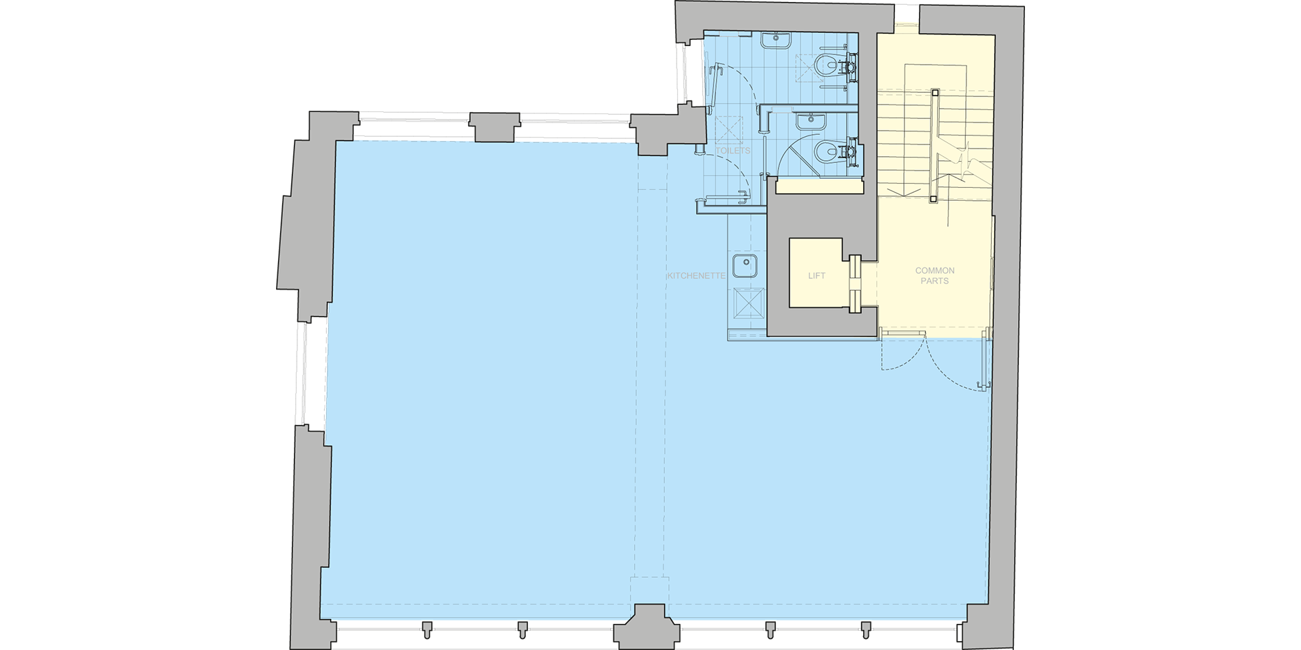 Second floor floorplan
